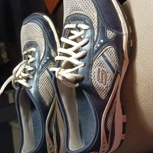 Sketchers S Sport “Gabie” women’s blue & grey memory foam sneakers size 8.5 - Picture 9 of 9